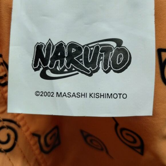 Naruto Childrens Kids Blue Orange Reversible Bucket Hat Anime Manga One Size - Picture 8 of 9